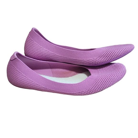 Allbird Knit Purple Ballet Flat - Picture 2 of 5